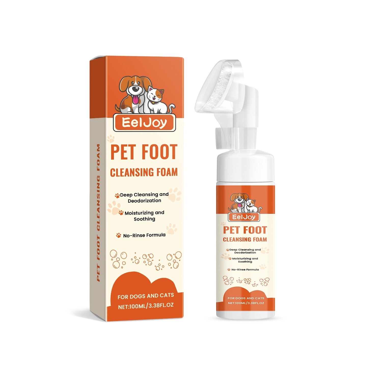 Pet Foot Cleansing Foam
