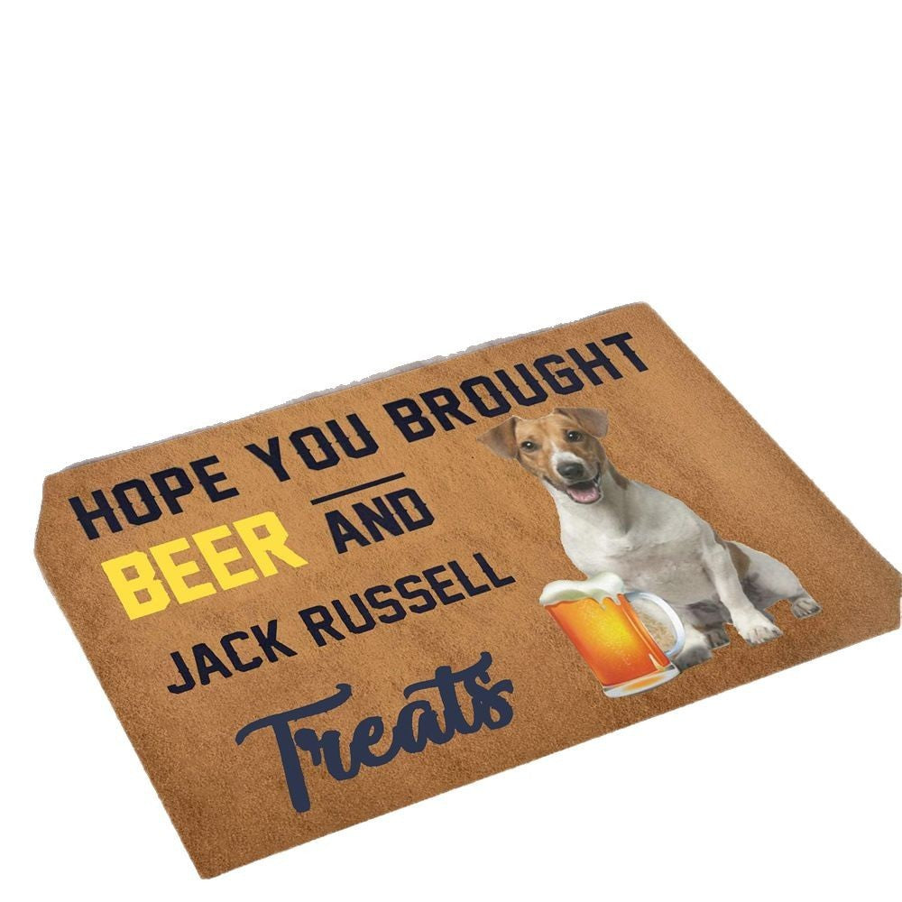 Beer And Schnauzer Dog Doormats Are Suitable For Rooms
