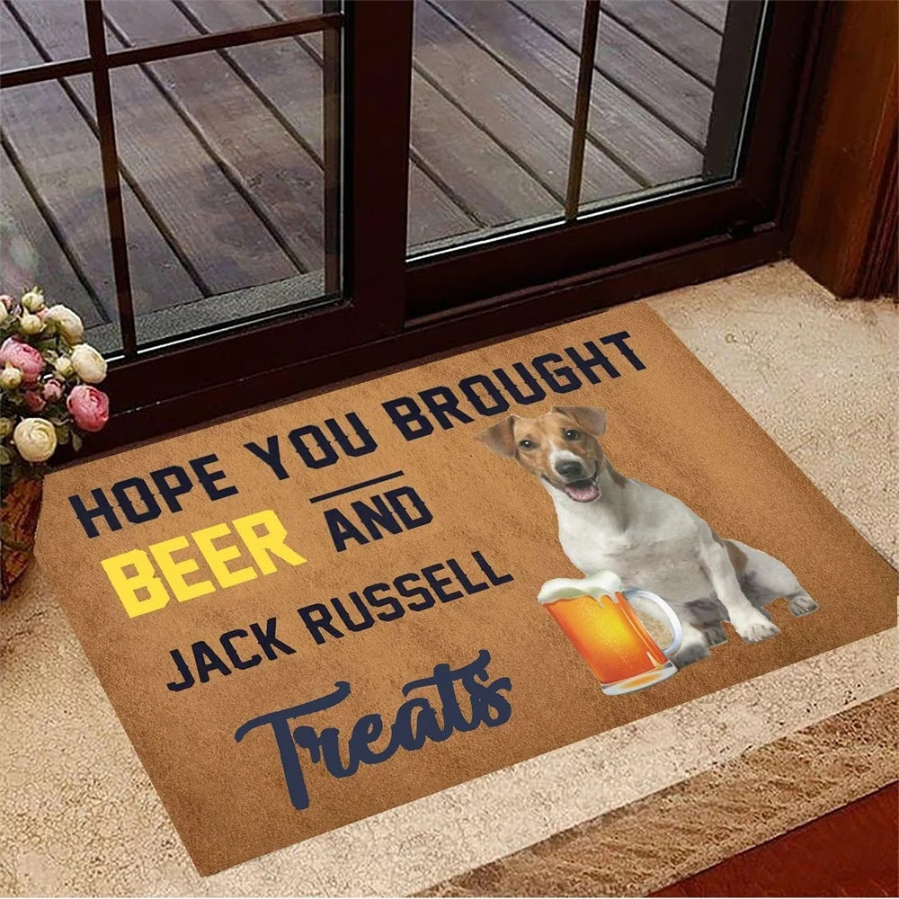 Beer And Schnauzer Dog Doormats Are Suitable For Rooms